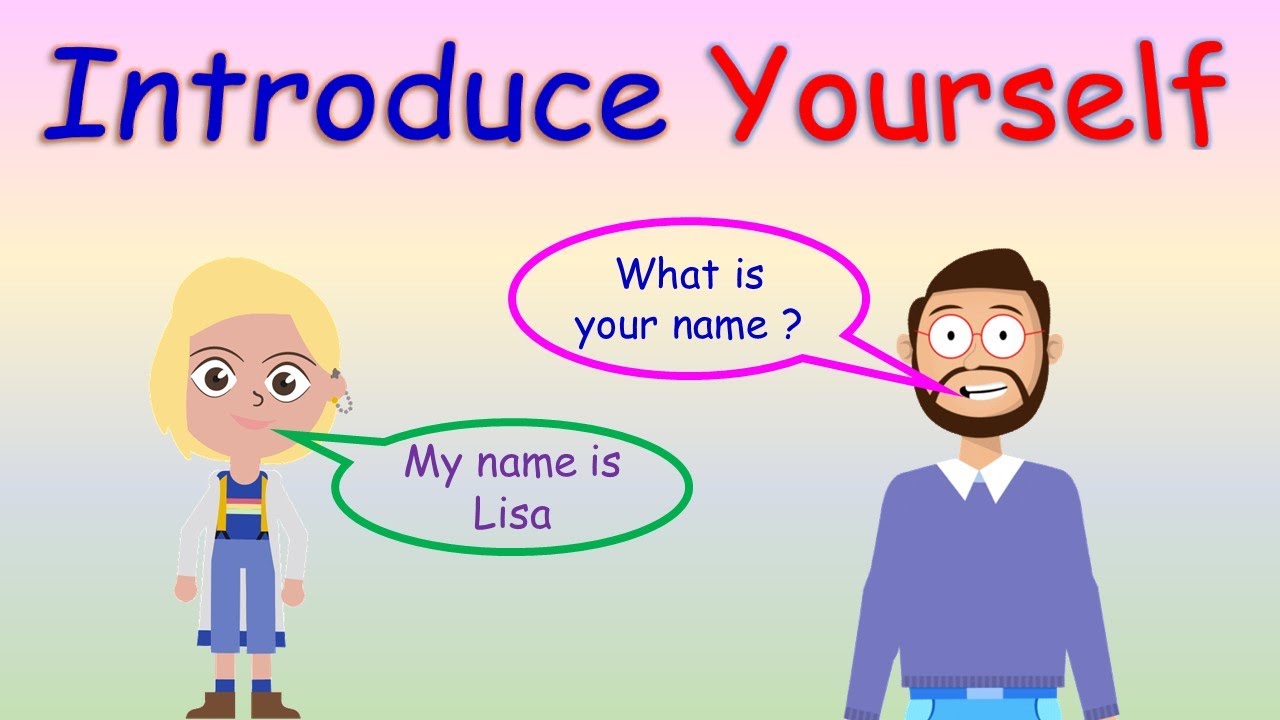 Introduce Yourself in English | Self Introduction for Kids | Yourself | -  YouTube