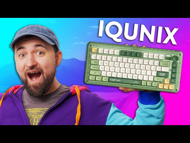 This is the retro keyboard of the future! - Iqunix ZX75 - YouTube