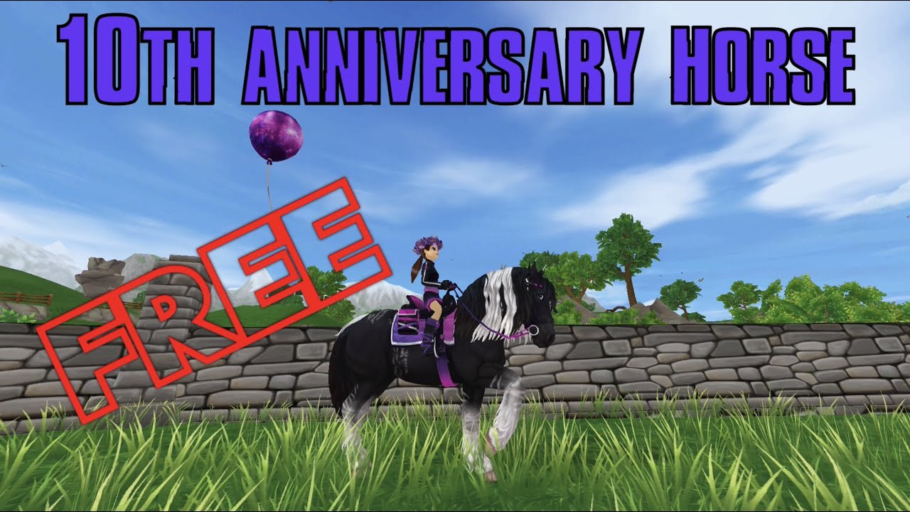 FREE 10th Anniversary Horse - Star Stable Update