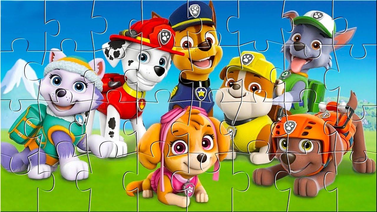 Puzzle de la Patrulla Canina - YouTube