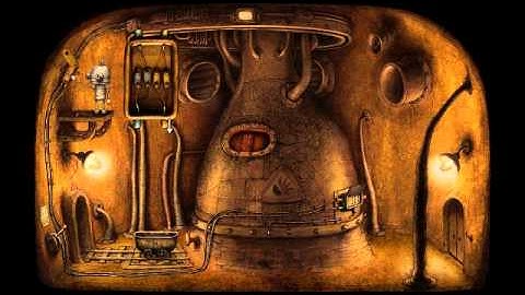 Machinarium part 4 walkthrough - Flying around the boiler room