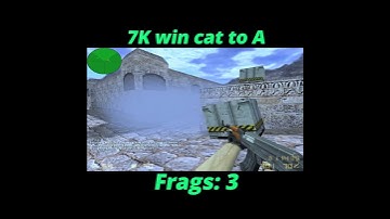 7K winst kat naar A #headshot #beest #krankzinnig #proplayer #wow #nostalgie #counterstrike #cs16
