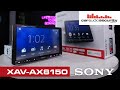 Sony XAV-AX8150 CarPlay Floating Car Stereo with Android Auto | Car Audio & Security