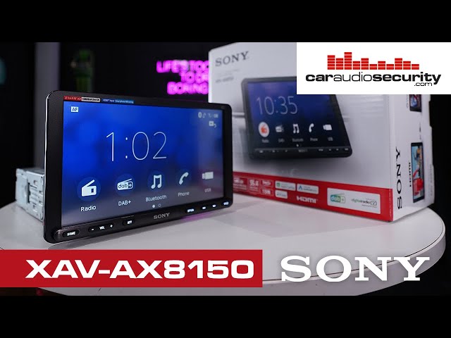 Sony XAV-AX8150 CarPlay Floating Car Stereo with Android Auto