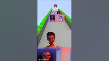 Rumi vs Build a Queen Run Challenge 🤗😁