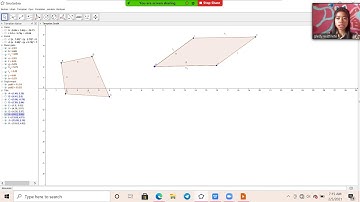 Tutorial cara Menggambar Layang-layang dan Jajargenjang dengan Aplikasi Geogebra.