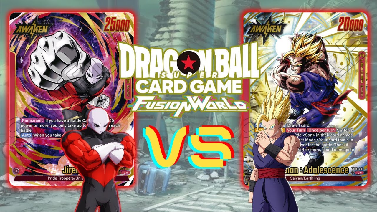 DBSCG FUSION WORLD FB03-001 JIREN VS FB08-001 SON GOHAN : ADOLESCENCE