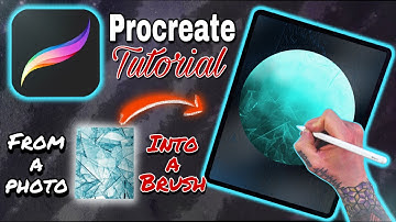 How To Create A Custom Texture Brush From A Photo In Procreate