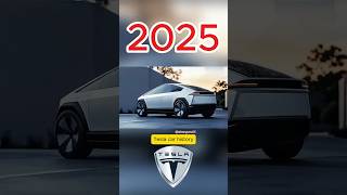 Tesla car evolution video🔥 (2008-2026)🚖|From sports EV pioneer to autonomous future mobility #shorts
