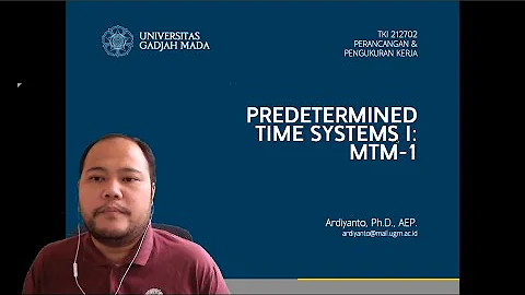 Methods-Time Measurement (MTM) 1