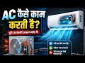Air Conditioner कैसे काम करता है? 😳 AC ठंडी हवा कैसे बनाता है
