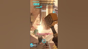 Hammer kill on D.Va! #overwatch2 #overwatchmeme
