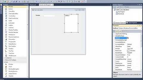VB Lab 2C - List Box Calculator