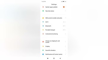 How to  off hotspot password in redmi A1