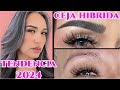 CEJAS HIBRIDAS EN PIEL MADURA🤔 TENDENCIA 2024 TUTORIAL PASO A PASO