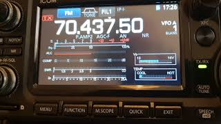 4m Tring Parrot Repeater on Icom 7300