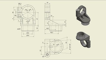 Tutorial Inventor - 116 RIGHT ANGLE STAND (Part-076)