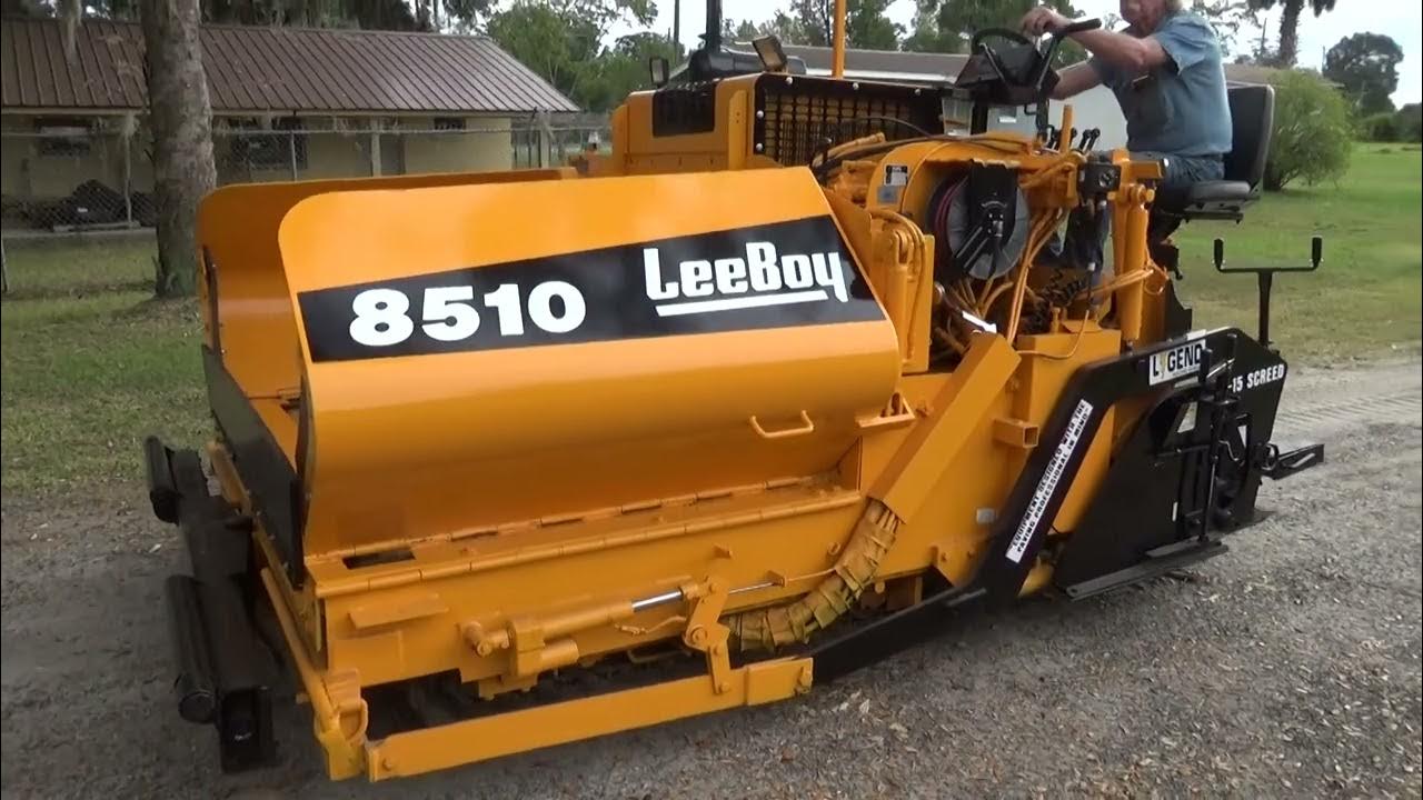 2009 Leeboy 8510 HD Paver sn 53828 This Machine Has Sold YouTube