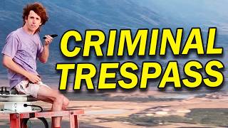 Reckless Ben Charged with CRIMINAL Trespass | Malicious Prosecution
