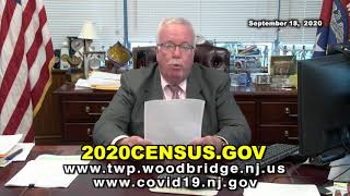 Mayor McCormac Addresses Residents on Coronavirus, September 18, 2020