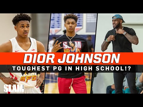 Syracuse commit and highest rated 2022 prospect Dior Johnson