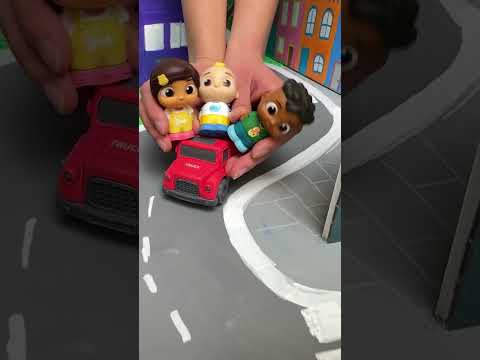 JJ and Friends as Firefighters🔥👨‍🚒🚒 #shorts #firefighter