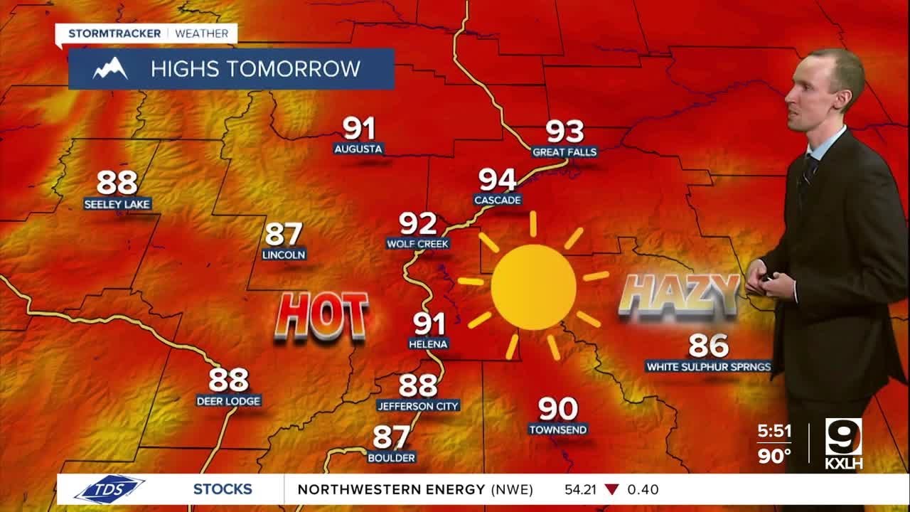 Mostly sunny, hazy/smoky, and hot this weekend - YouTube