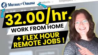Mutual of Omaha is Hiring REMOTE ! Plus 2 FLEX HOURS Remote Jobs Full and Part Time