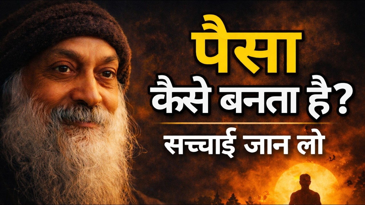 पैसा कैसे बनता है? | सच्चाई जान लो | Osho Hindi Speech #osho