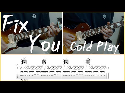fix you (Guitar TAB) - cold play