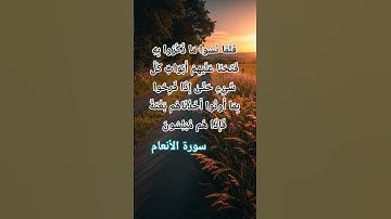 #المصحف #quran #قرآن #سورة_الأنعام #تلاوة #trend #اكسبلور #لايك #فيديو #video #viral #ترند #لايفات