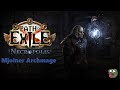 324 path of exile  mjolner archmage  ball lightning hierophant  t17 mapping