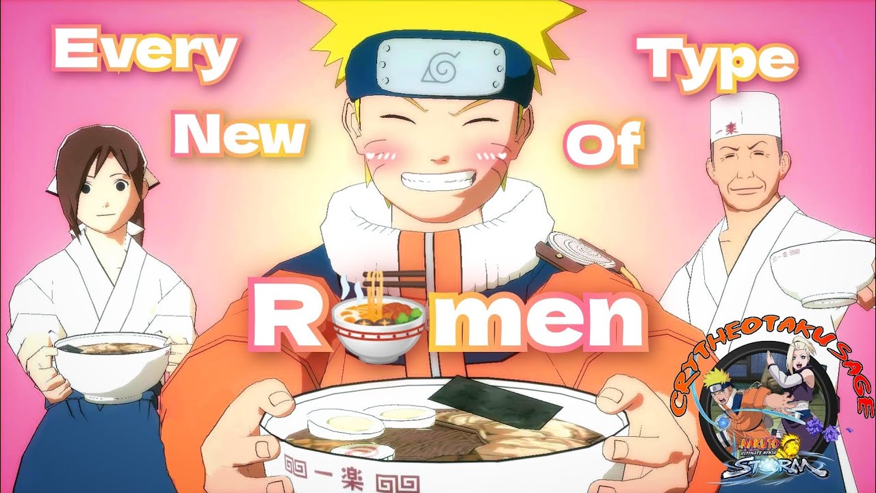 All 🔴Ingredient Bags & Test Bowls of Ramen✨🍜✨| S-Rank | (HD1080ps) Naruto Ultimate Ninja Storm