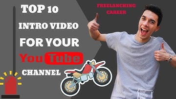 Top 10 Intro template in 2019 For You Tube Channel  No text 3D+2D
