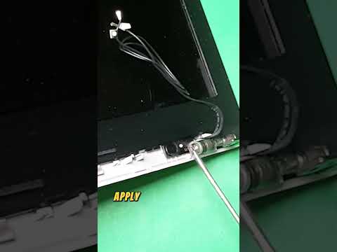 How to Fix Laptop Hinge with Epoxy and Soldering Iron HP by TechBERTO - Electronics