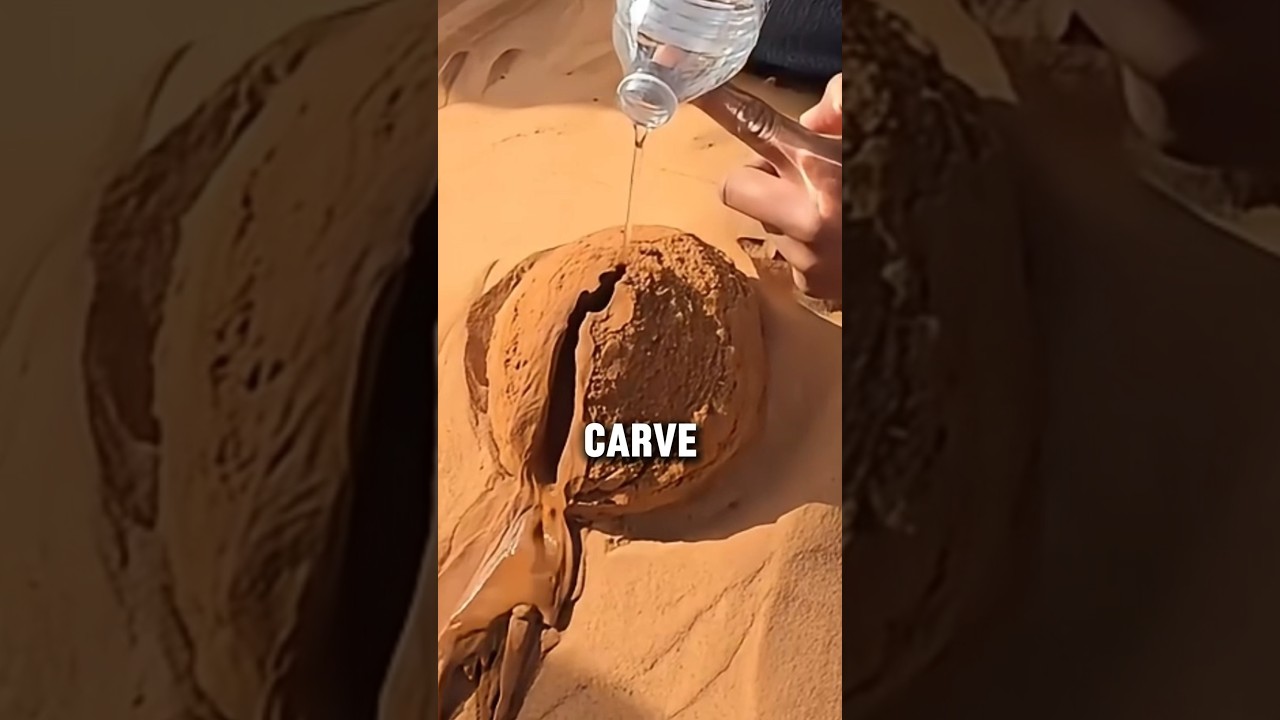 The perfect example of how canyons are made 👀 