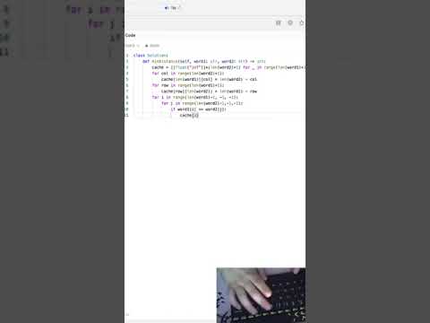 Leetcode #72: Edit