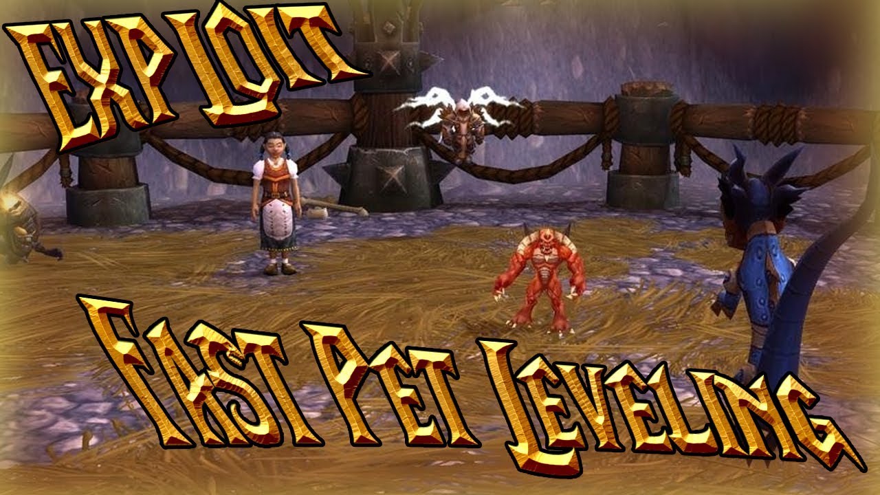 [EXPLOIT] LEVELING BATTLE PETS EASY AND FAST│World of Warcraft: WoD