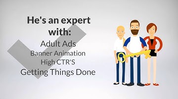 Design You Adult Animation Banner Ads