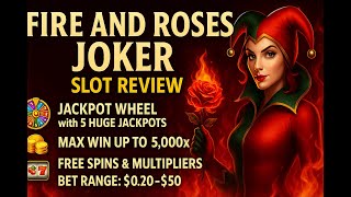 Fire and Roses JOKER Slot Review Get Free Bonus Spins Play Demo Online
