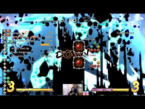 DBFZ JaiOfManyDrops  Android 18 and Base Goku TOD with spark and SPIRIT BOMB
