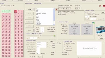 Spooky2 Software:  Presets and Preset Chains