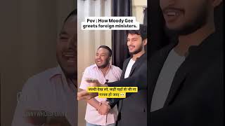 Mr Modi Visit foreign country #comedy