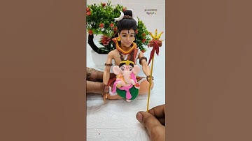 Reverse Play⏮️Ganesh Chaturthi Lord Ganpati Making With Clay🙏🌺 Mahadev Lord Shiva,Ganesh Ji Making🙏🙏