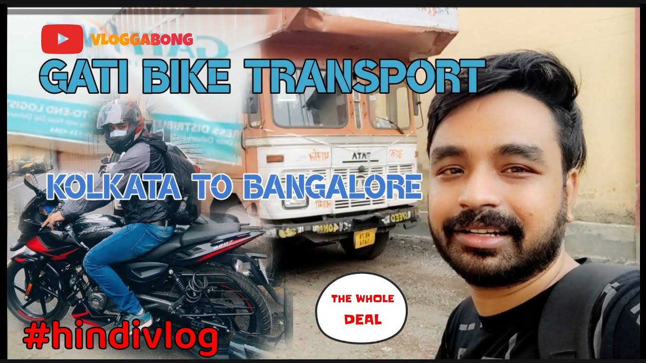 How did I transport my bike From Kolkata to Bangalore Contact info