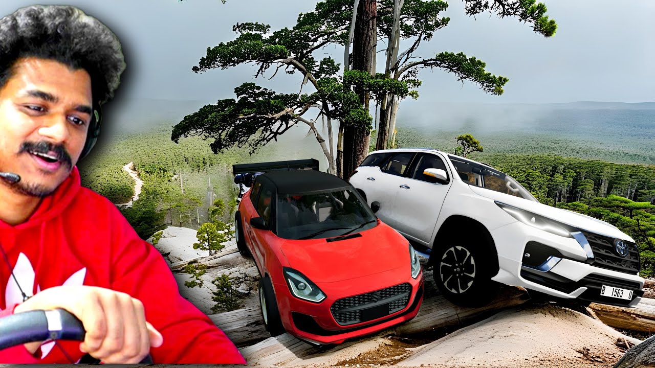 SUZUKI SWIFT VS FORTUNER Indian Cars off-roading gone wrong 🔥