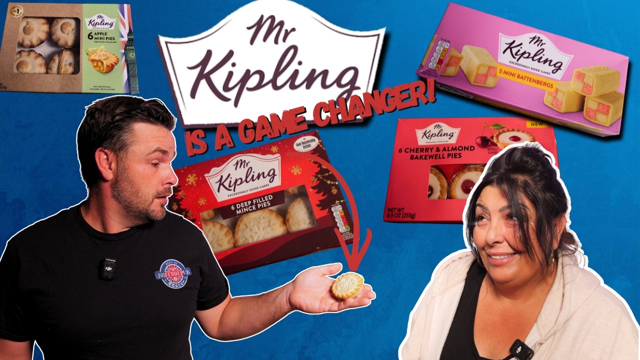 AMERICANS TRY MR KIPLINGS FOR THE FIRST TIME AND THEN GET MAD AT AMERICANS CAKES