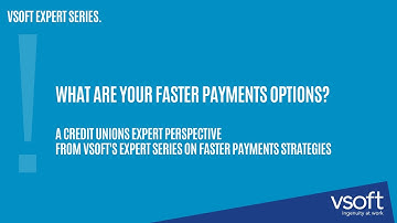 What Faster Payment Option should you choose? A Credit Unions Expert Perspective