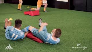 Rugby Tackle Side on