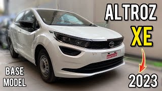 2023 Tata Altroz XE Base Model Detailed Review ✅ Features, Specs, Price & All Details